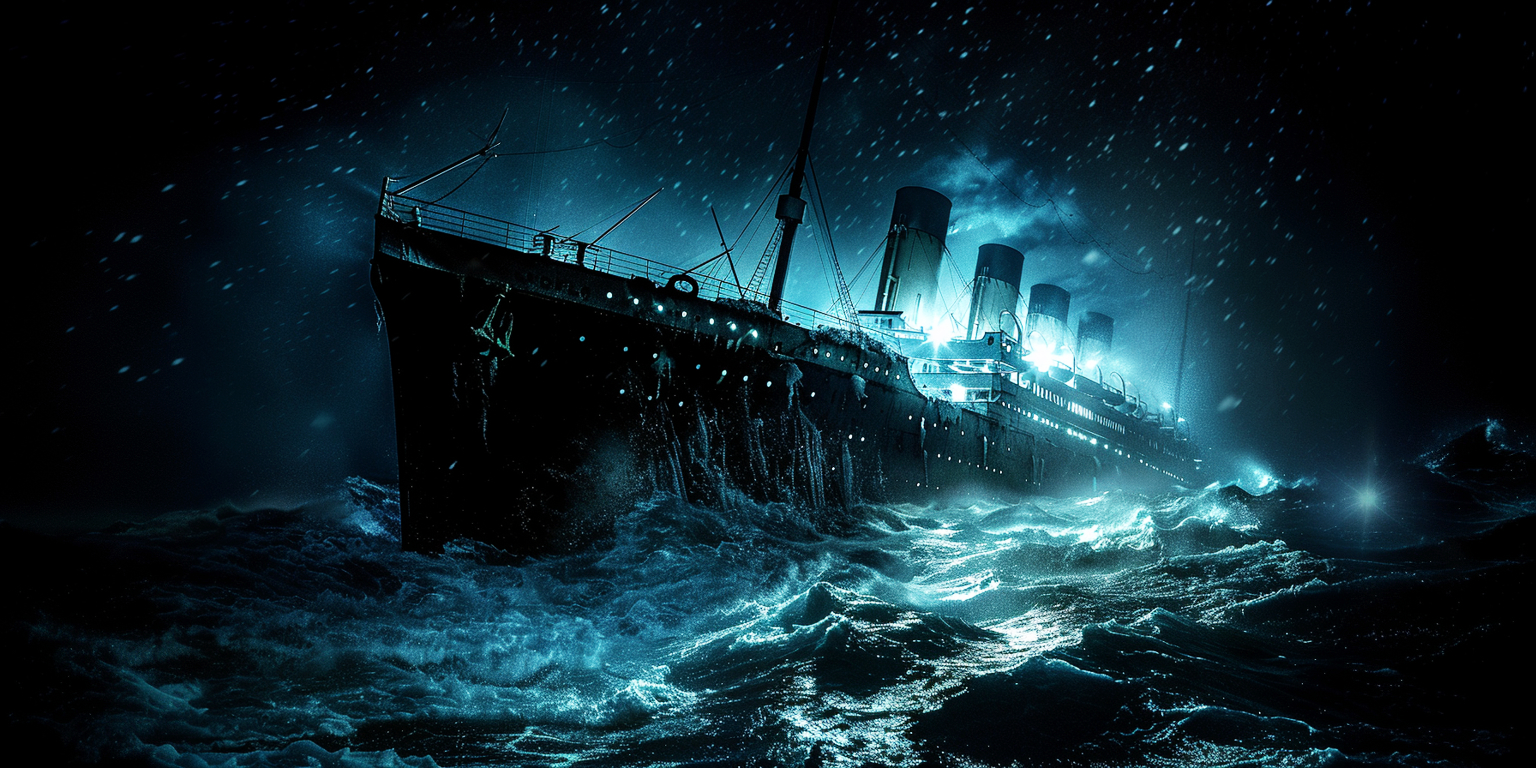 Untergang der Titanic (KI)