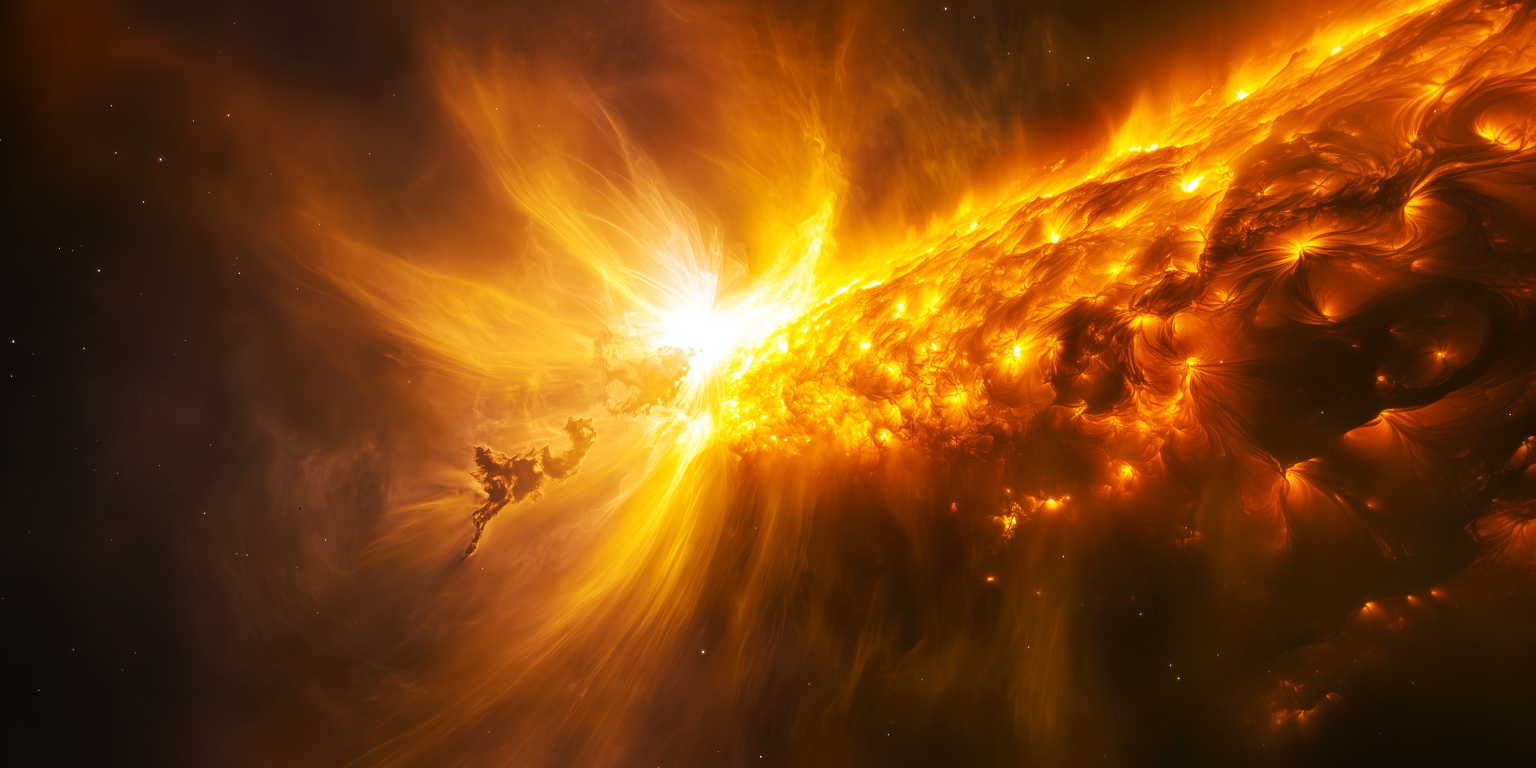 Das Carrington-Event: Der Mega-Sonnensturm, der die Erde erschütterte 9 Carrington Event - Sonnensturm (KI)