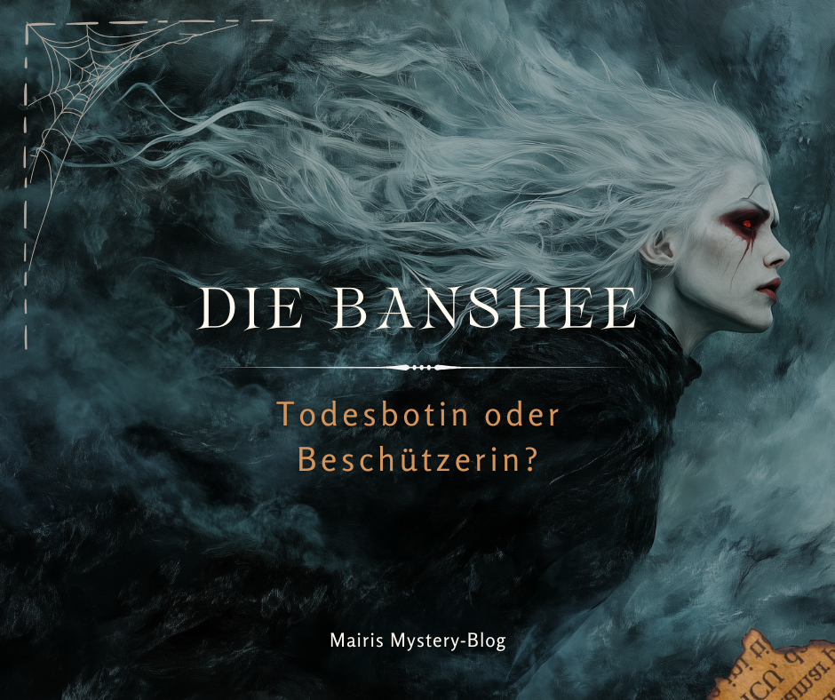 Teaser Banshee Todesfee mit silbernem Haar und roten Augen