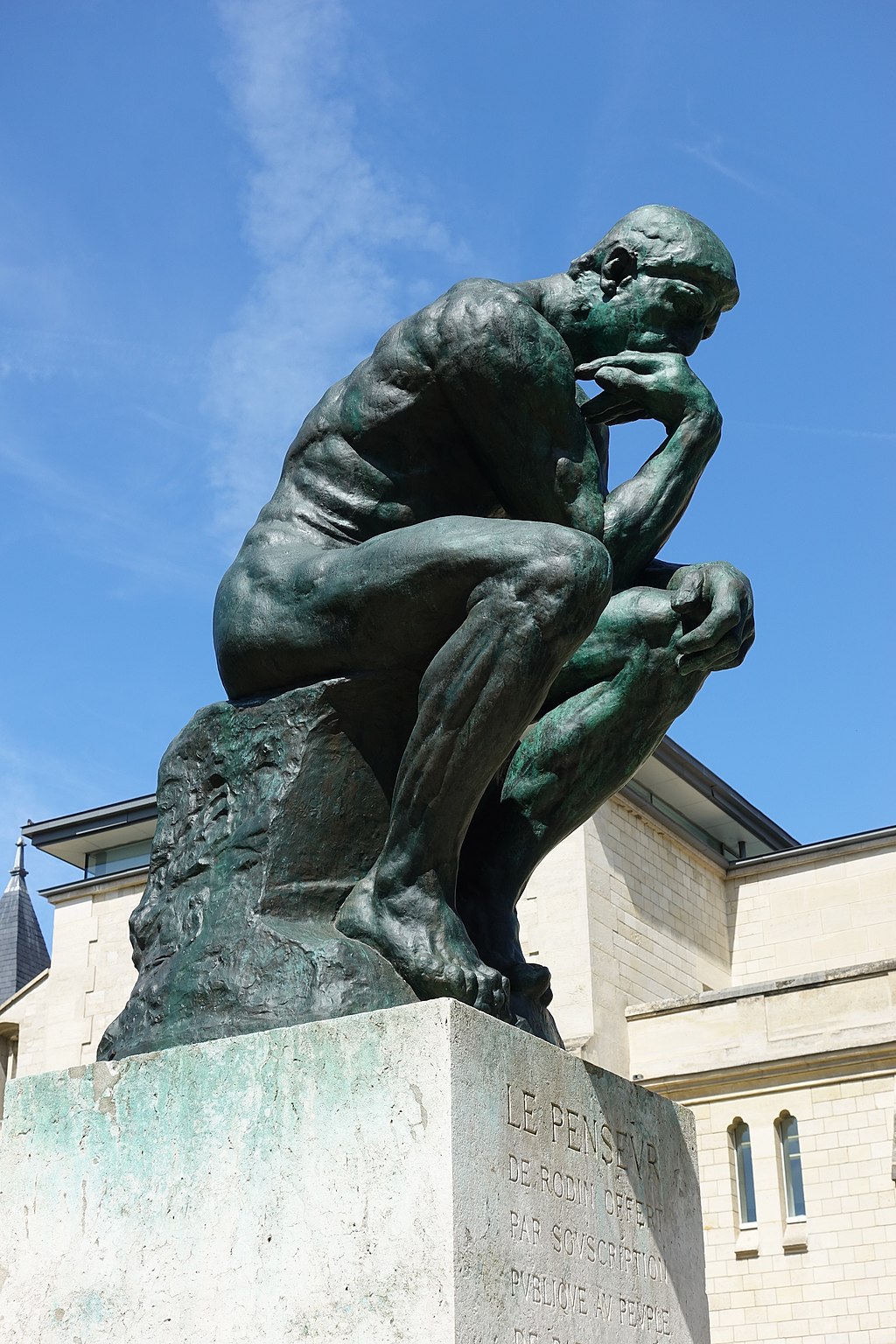 Statue "Der Denker" von Rodin