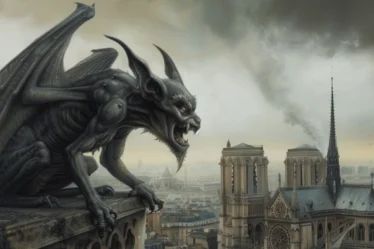 Die Arie des Gargoyle Grimsley | Fantasy-Quickie 5 Gargoyle über Notre Dame