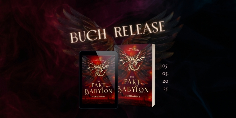 NEU! "Der Pakt von Babylon: Verbannt" ist da! 2 "Der Pakt von Babylon" Cover - Teaser zur Veröffentlichung