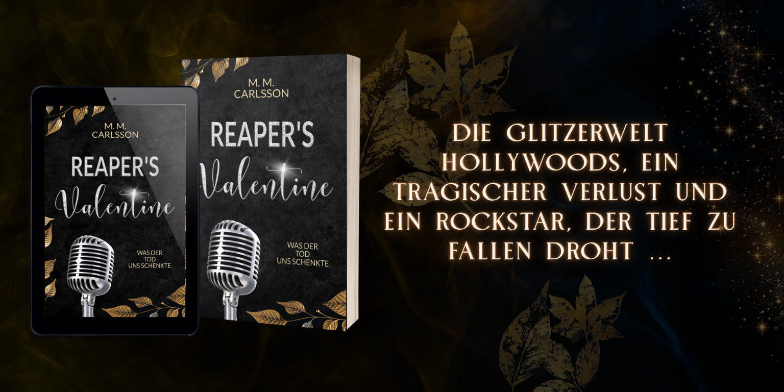 REAPER'S VALENTINE 1 Buchcover und Teaser "Reaper's Valentine"