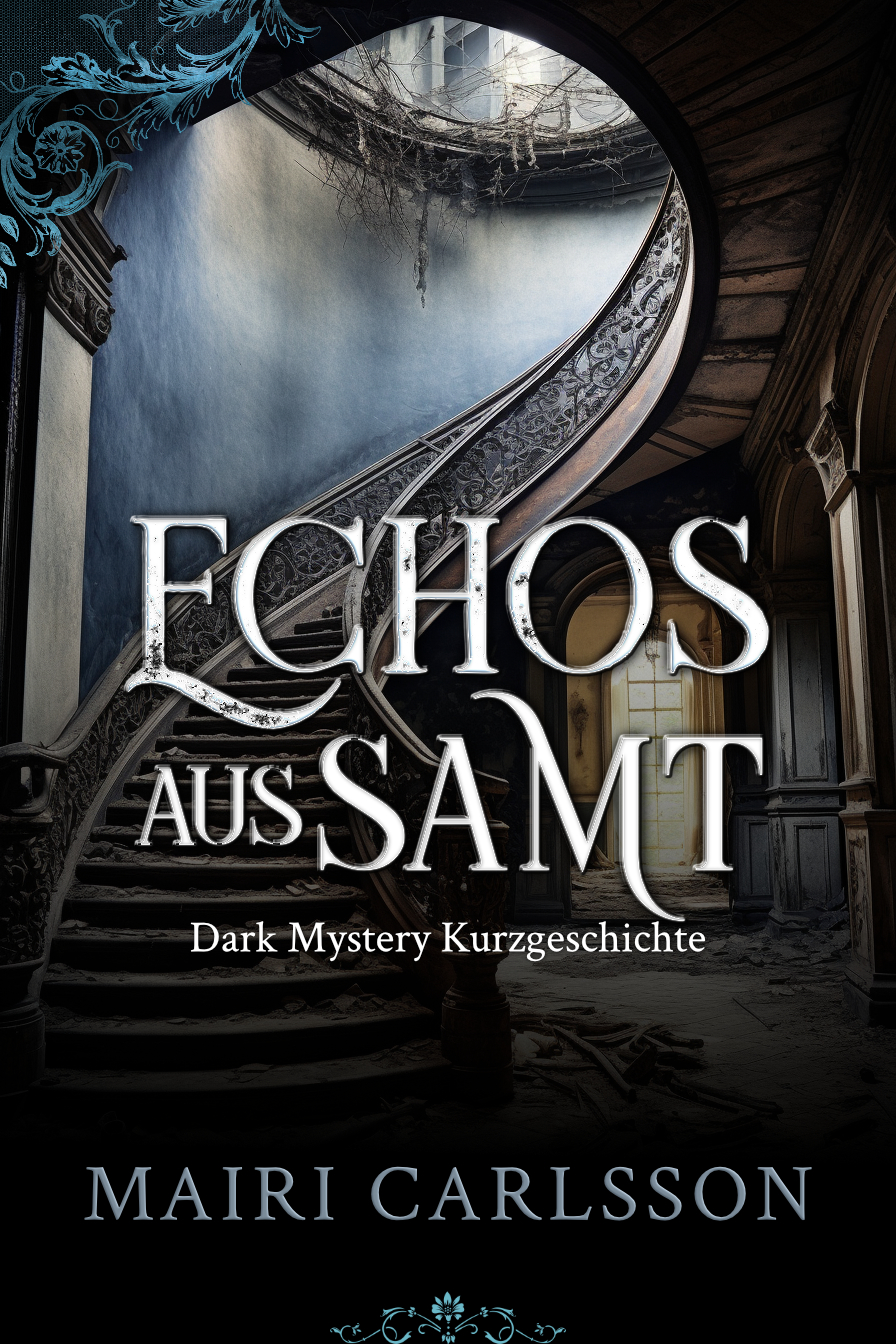 ZWIELICHT-POST 1 Mystery Buchcover, alte Wendeltreppe