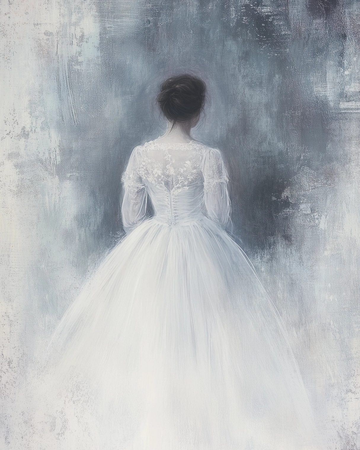 Verblassende Frau - Schwindende Begegnung