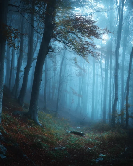 Gruseligster Wald der Welt im Nebel, Hoia-Baciu