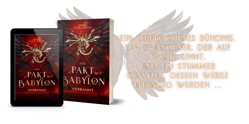 Buchcover Der Pakt von Babylon: Verbannt mit Text-Teaser