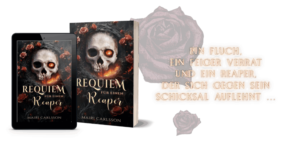 Buchcover Requiem für einen Reaper mit Text-Teaser